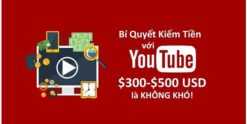 Khóa học Bí quyết kiếm tiền trên Youtube