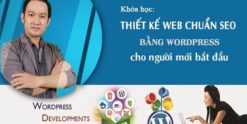 Khóa học Thiết kế Web chuẩn SEO bằng Wordpress cho người mới bắt đầu