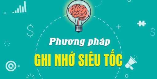 Share Khoá học Phương Pháp Ghi Nhớ Siêu Tốc ​