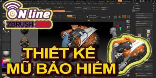 Share Khoá học Làm chủ nhanh chóng Zbrush với khóa học thiết kế mũ bảo hiểm