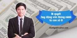 Share Khoá học Bí quyết huy động vốn thông minh từ con số 0