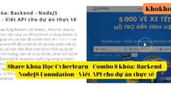 Share Khóa Học Cyberlearn - Combo 8 khóa Backend - NodeJS Foundation - Viết API cho dự án thực tế