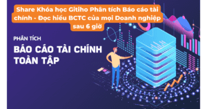 Share Khóa học Gitiho Phân tích Báo cáo tài chính - Đọc hiểu BCTC của mọi Doanh nghiệp sau 6 giờ