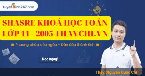 SHASRE KHOÁ HỌC TOÁN LỚP 11 - 2005 THAYCHI.VN