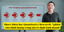 Share Khóa học Quantitative Research Nghiên cứu Định lượng trong Quyết định Kinh doanh