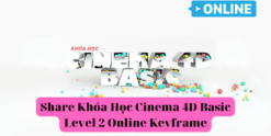 Share Khóa Học Cinema 4D Basic Level 2 Online Keyframe