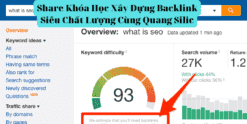 Share Khóa Học Xây Dựng Backlink Siêu Chất Lượng Cùng Quang Silic