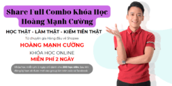 Share Full Combo Khóa Học Hoàng Mạnh Cường