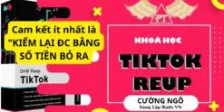 Share Khóa Học Reup TikTok Cường Ngô