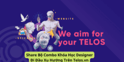 Share Bộ Combo Khóa Học Designer Đi Đầu Xu Hướng Trên Telos.vn