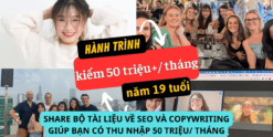 SHARE BỘ TÀI LIỆU VỀ SEO VÀ COPYWRITING GIÚP BẠN CÓ THU NHẬP 50 TRIỆU THÁNG
