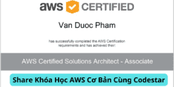 Share Khóa Học AWS Cơ Bản Cùng Codestar