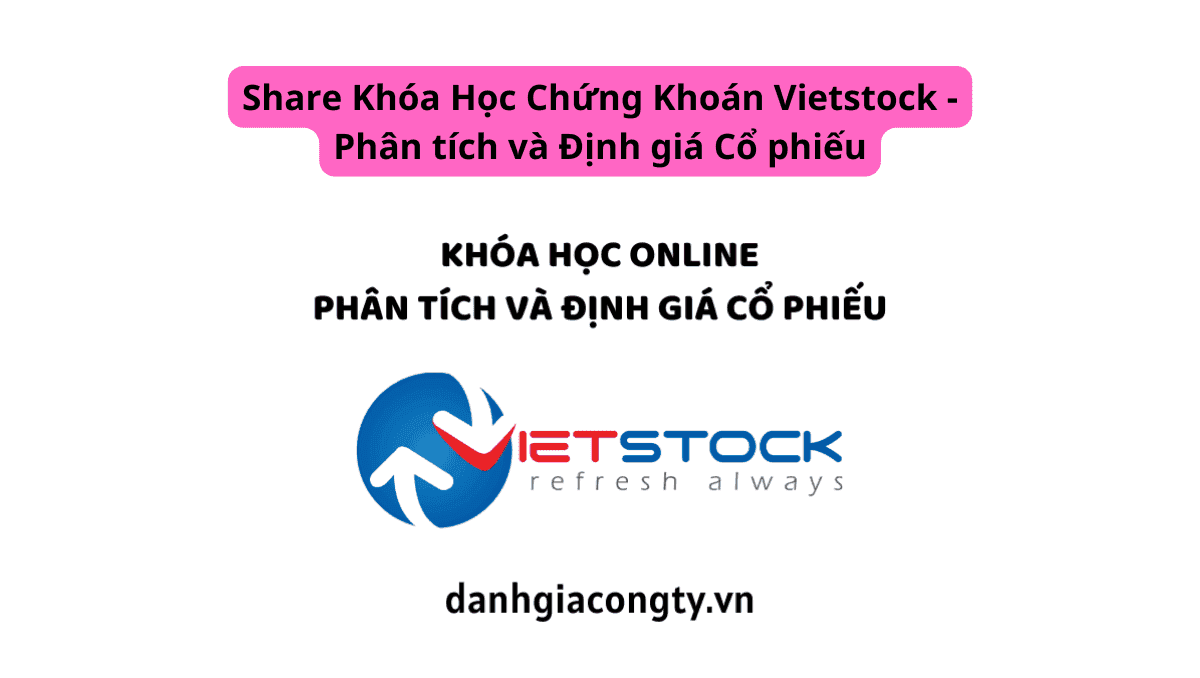 Share Khóa Học Chứng Khoán Vietstock - Phân tích và Định giá Cổ phiếu