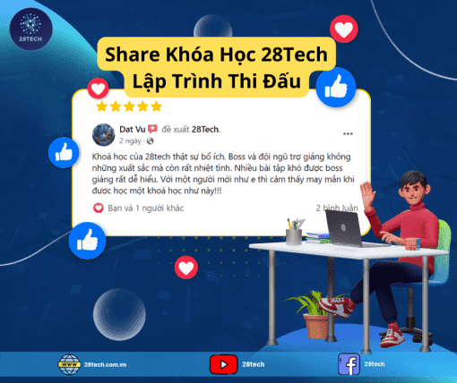 Share Khóa Học 28Tech Lập Trình Thi Đấu