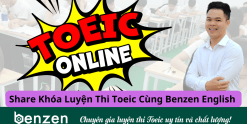 Share Khóa Luyện Thi Toeic Cùng Benzen English