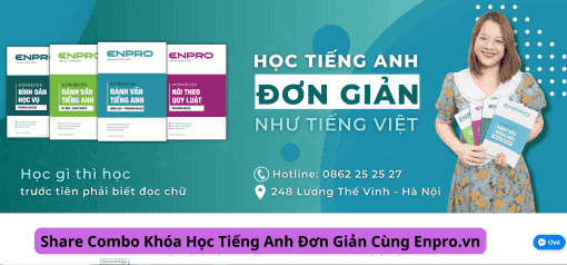 Share Combo Khóa Học Tiếng Anh Đơn Giản Cùng Enpro.vn