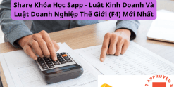 Share Khóa Học Sapp - Luật Kinh Doanh Và Luật Doanh Nghiệp Thế Giới (F4) Mới Nhất