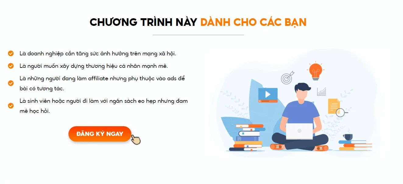 Khóa học xây kênh chất lượng cao, chi phí tiết kiệm