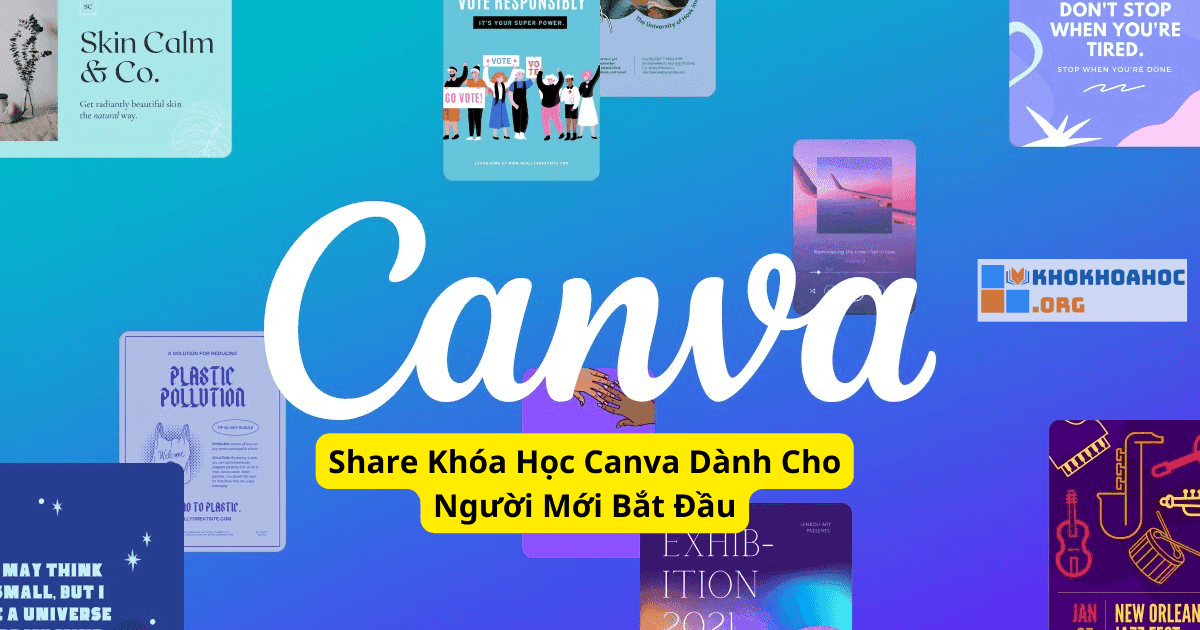 Khóa Học Canva Dành Cho Người Mới Bắt Đầu