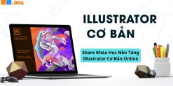 Share Khóa Học Nền Tảng Illustrator Cơ Bản Online