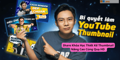 Share Khóa Học Thiết Kế Thumbnail Nâng Cao Cùng Quạ HD