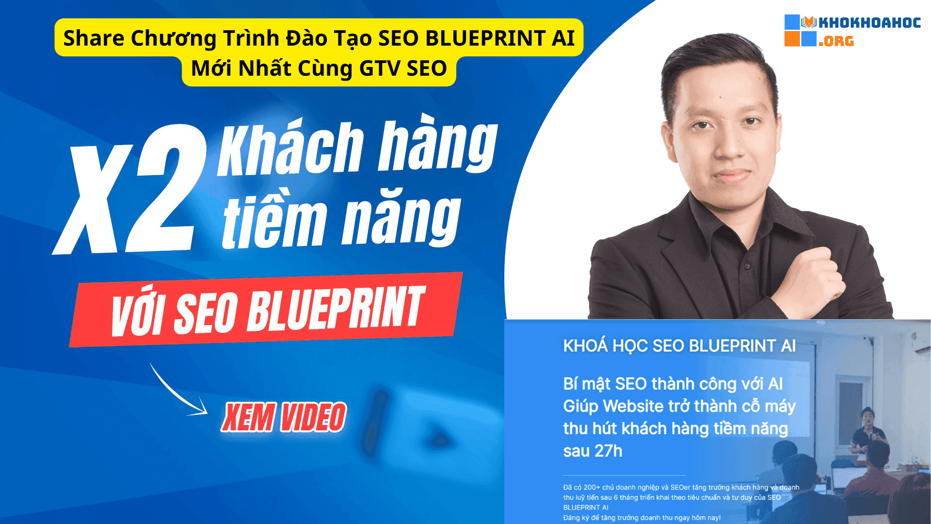 Share Chương Trình Đào Tạo SEO BLUEPRINT AI Mới Nhất Cùng GTV SEO