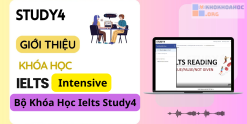 Share Bộ Khóa Học Ielts Study4