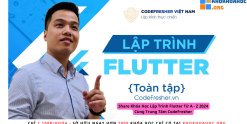 Share Khóa Học Lập Trình Flutter Từ A - Z 2024 Cùng Trung Tâm CodeFresher