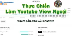Bán content view ngoại vi đức gấu