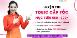 Share Khóa Học Luyện Thi Toeic (Nói - Viết) Mới Nhất Cùng Cô Mai Phương