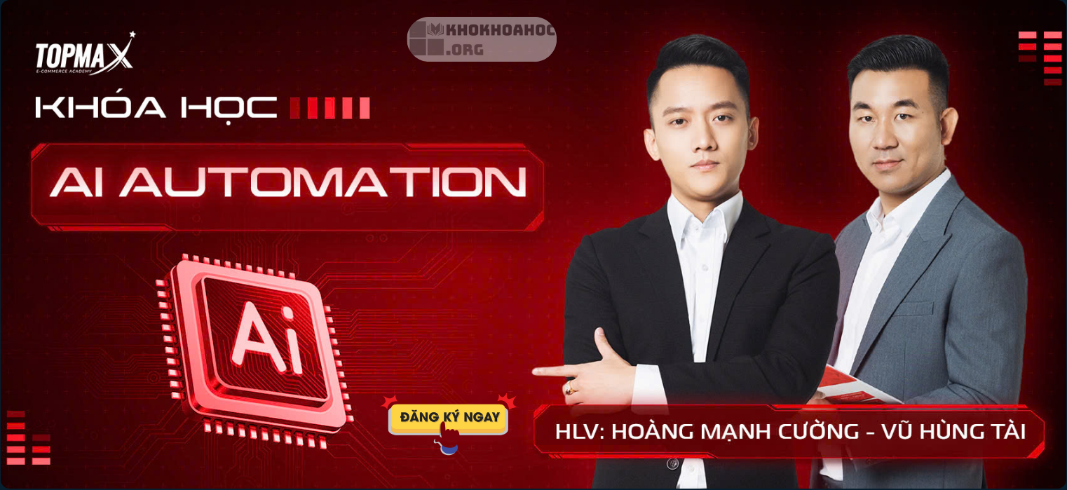 Share Khóa Học 10X AI Automation Mới Nhất Cùng Topmax
