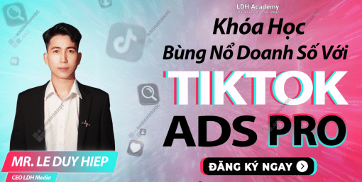Share Khóa Học TikTok Ads Pro Online - Bùng Nổ Doanh Số Với TikTok Ads Cùng LDH Academy