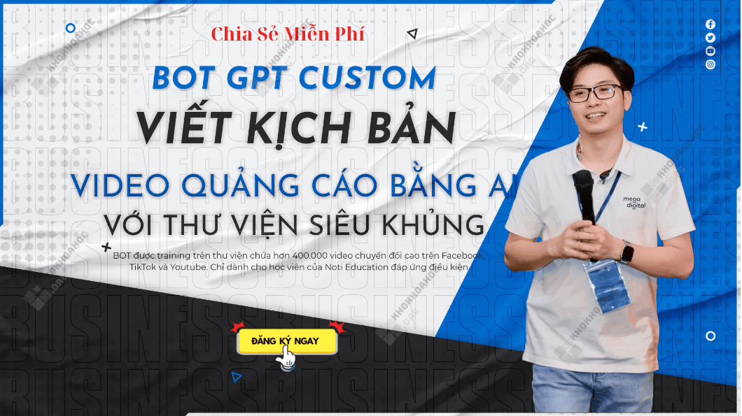 Share Bot GPT Custom - Viết Kịch Bản Video Quảng Cáo Bằng Ai