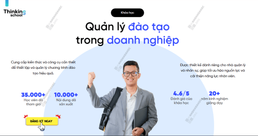 Khóa Học Quản Lý Đào Tạo Trong Doanh Nghiệp Cùng Thinking School