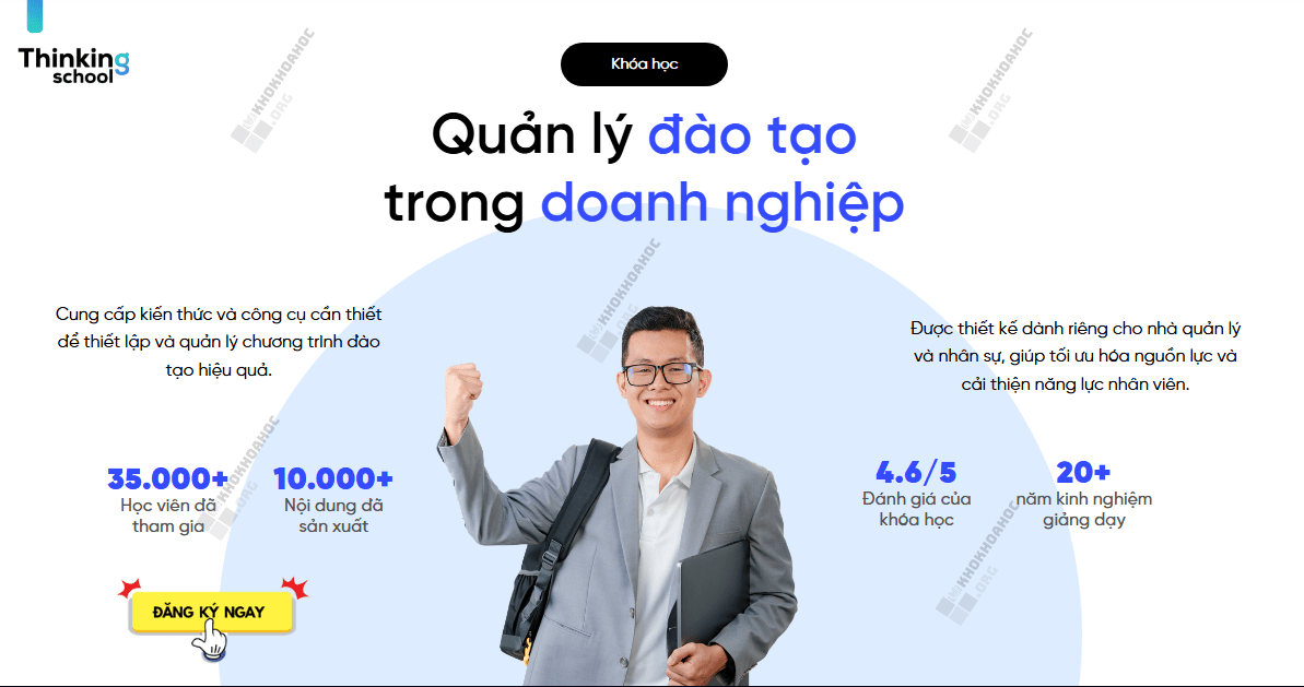 Khóa Học Quản Lý Đào Tạo Trong Doanh Nghiệp Cùng Thinking School