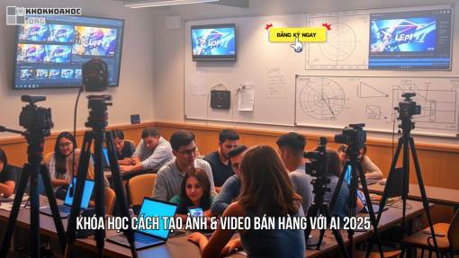 Share Khóa Học Cách Tạo Ảnh & Video Bán Hàng Với AI 2025