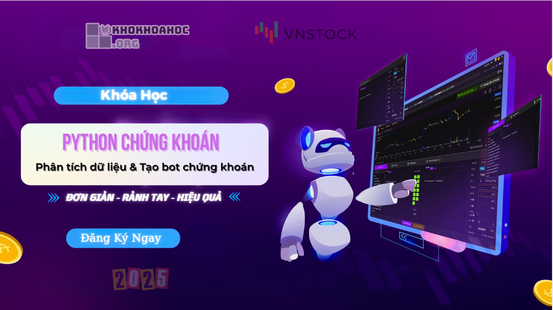 Share Khoá Học Python Chứng Khoán Mới Nhất Cùng Vũ Thịnh Vnstock