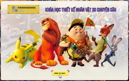 Share Khóa Học Thiết Kế Nhân Vật 3D Chuyên Sâu