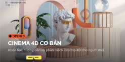 Share Khóa Học CINEMA 4D Cơ Bản Cùng Digiart Academy